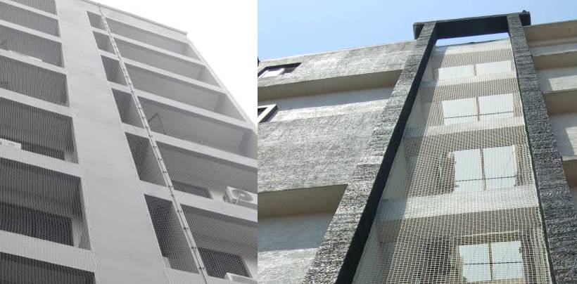 Duct Area Pigeon Nets In Hyderabad | Call 9392696374 For Same Day Installation