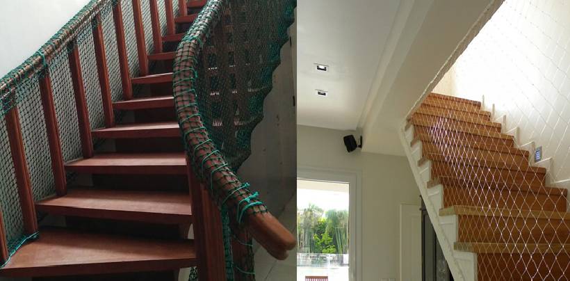 Staircase Safety Nets In Hyderabad | Call 9392696374 for Stair Kids Protection